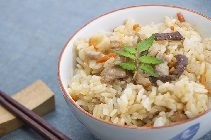 きのこの炊き込みご飯