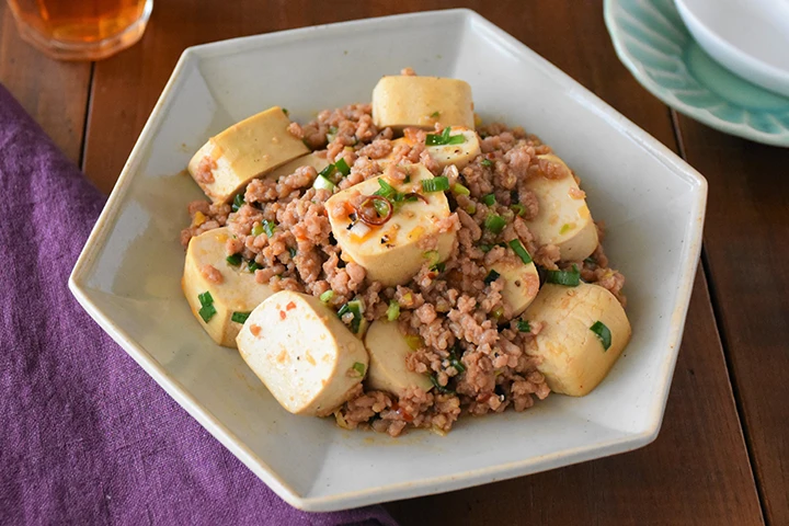 レンジで簡単！ 麻婆豆腐