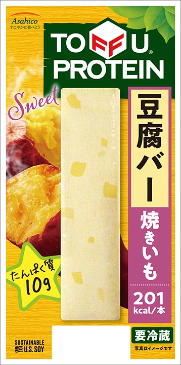 豆腐バー焼きいもを発売しました。