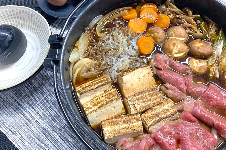 ハレの日のすき焼き