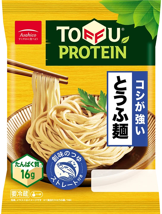 とうふ麺 かつおだしつゆ